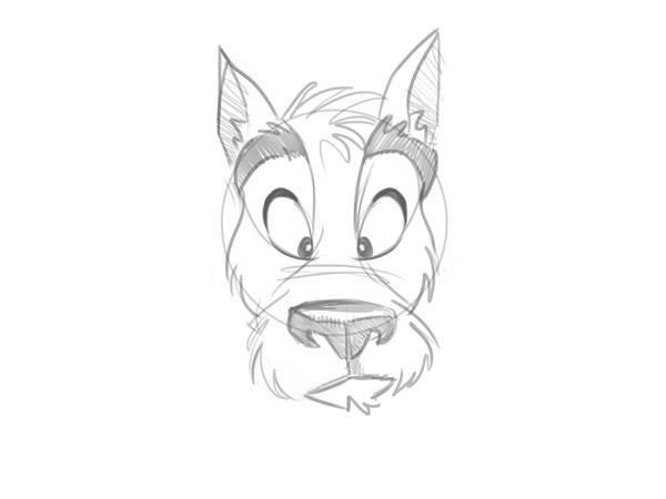 aprender a dibujar dibujos animados paso 5 animales