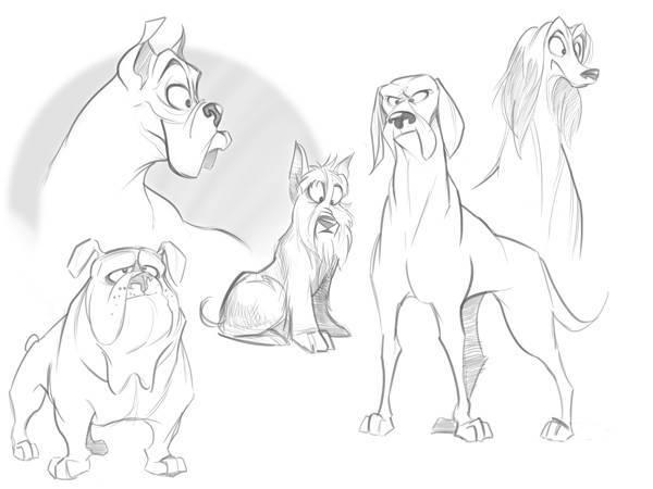 aprender a dibujar dibujos animados paso 0005 animales