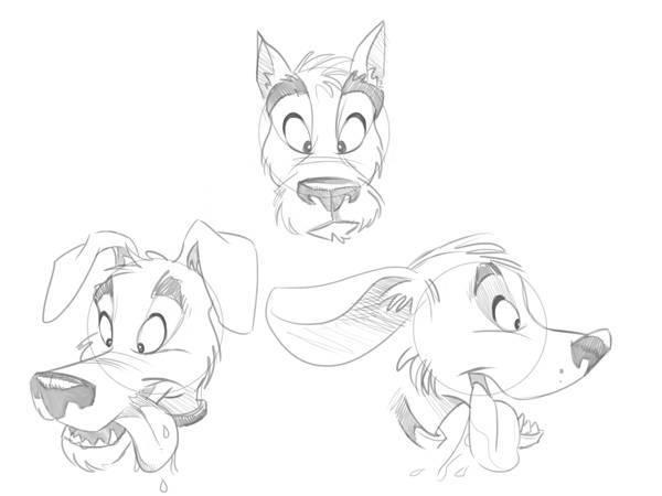 aprender a dibujar dibujos animados paso 005 animales