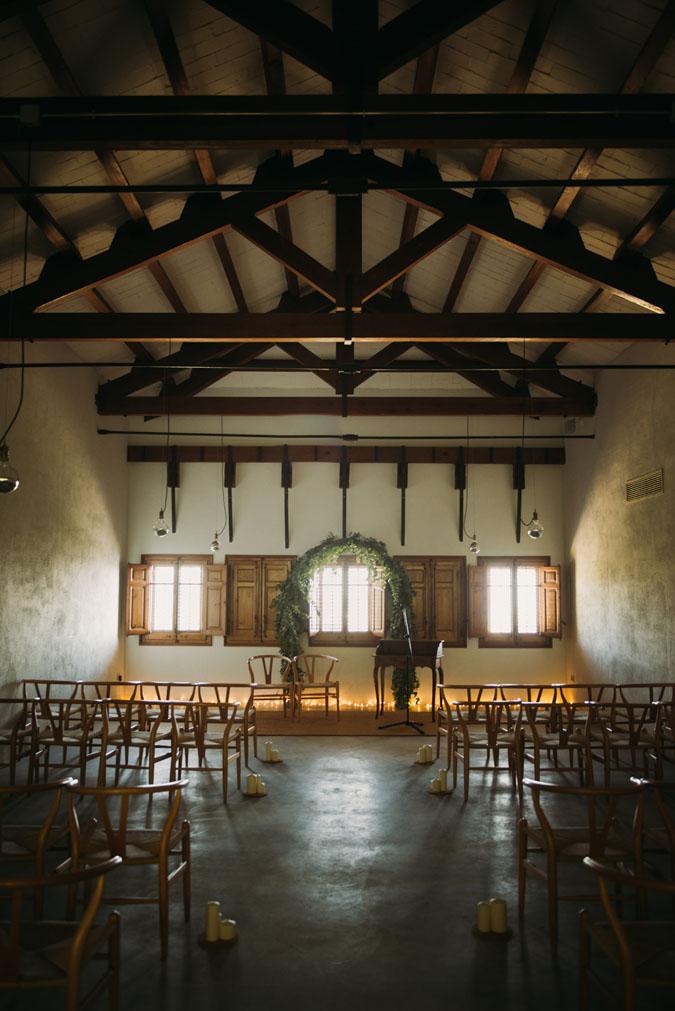 Boda otoño azul marsala