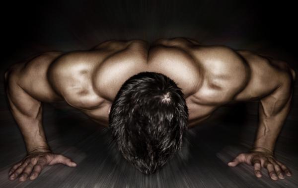 Entrenamiento de fuerza para brazos y pecho