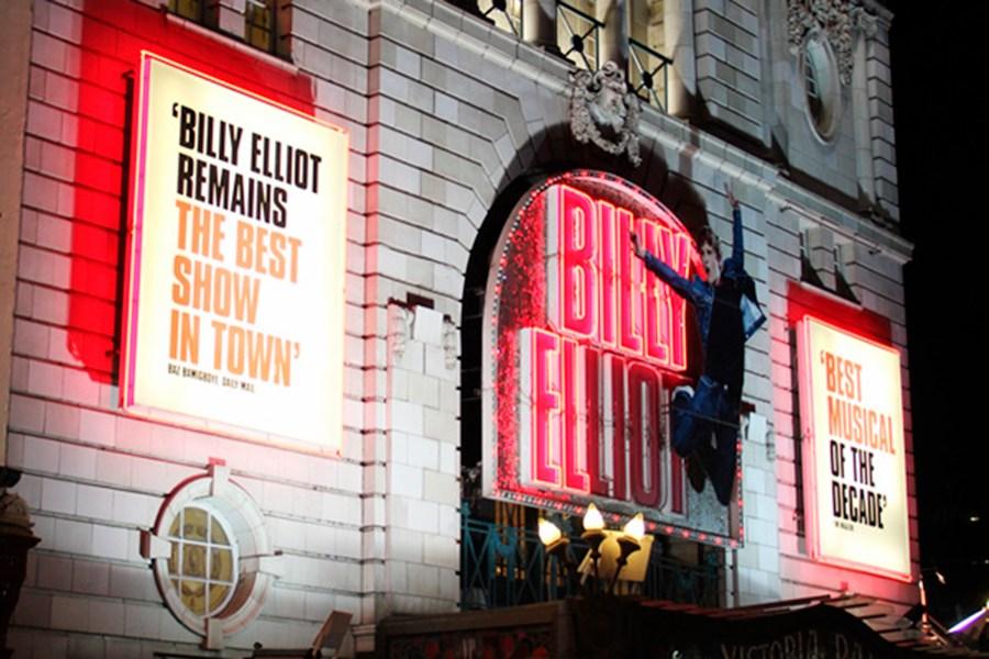 Musical Billy Elliot en el Palace Theatre de Londres.