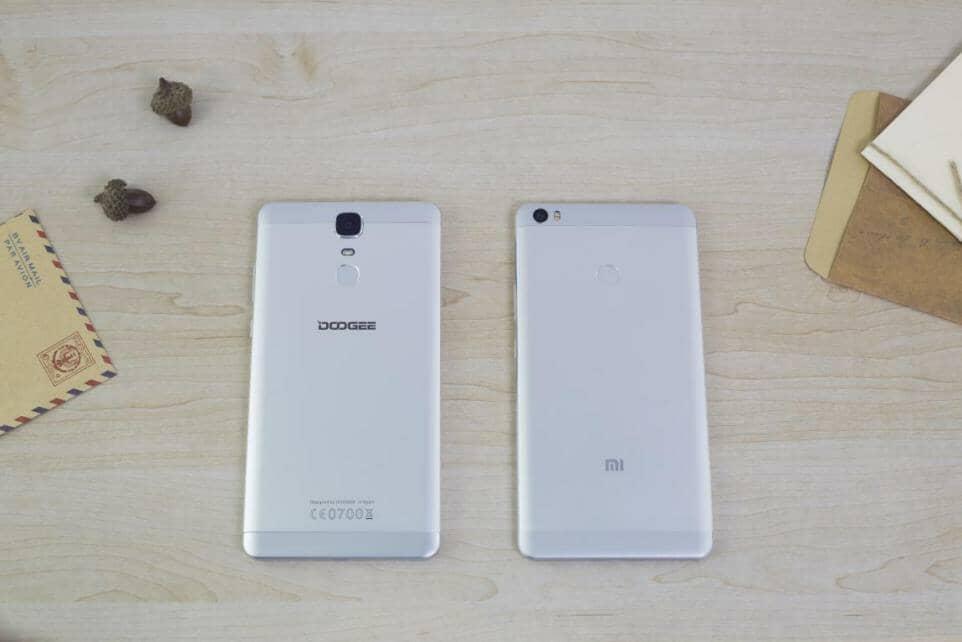 Comparativa DOOGEE Y6 MAX vs Xiaomi Mi MAX 01 pantalla colores brillo diseño precio