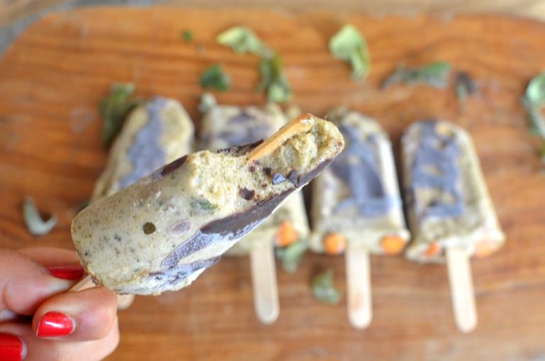 Paleta Menta Chocolate