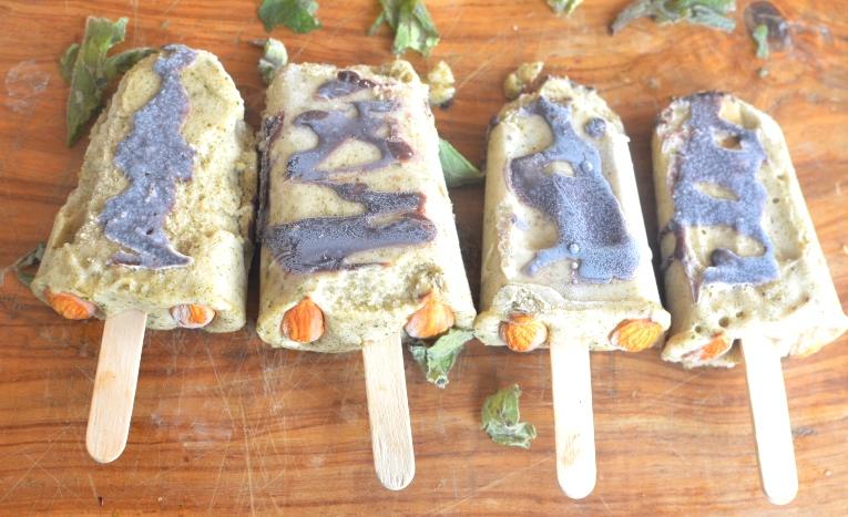 Paletas de Helado Menta – Chocolate