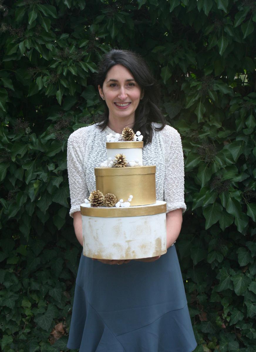 Tarta de boda hucha handmade. DIY. Wedding handmade.