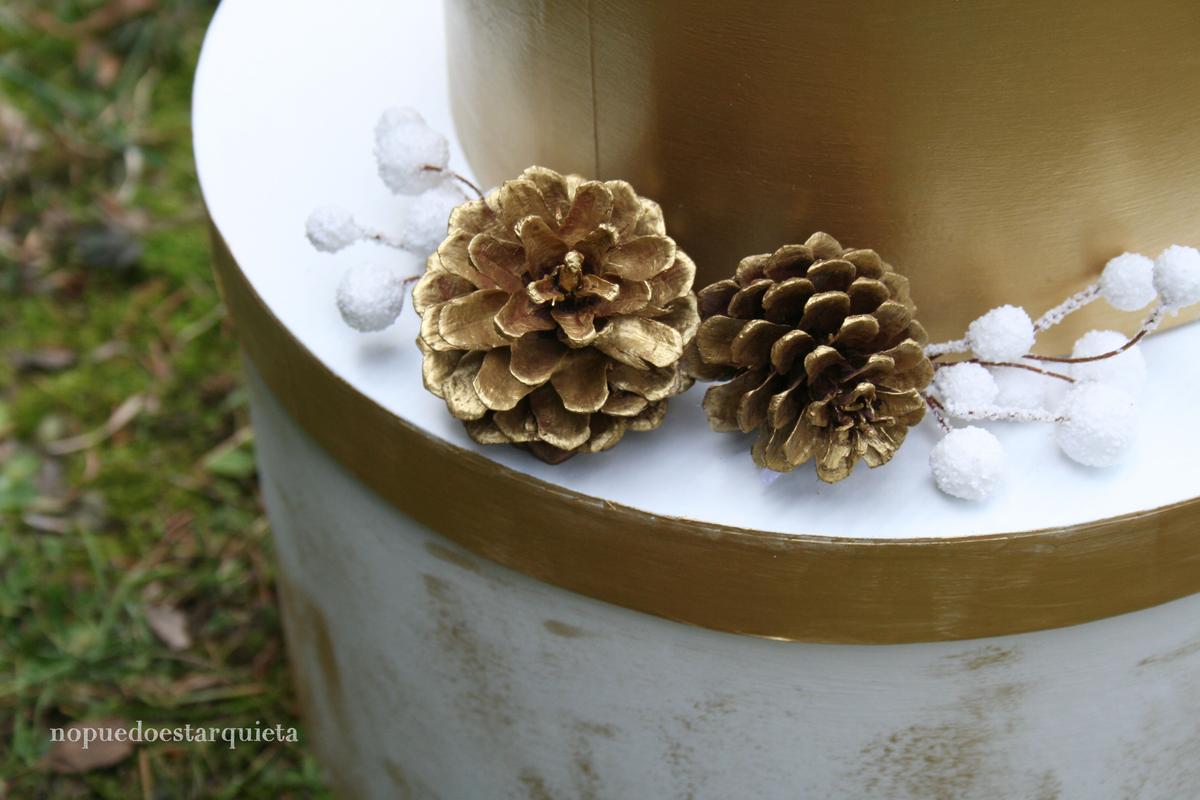 Tarta de boda hucha handmade. DIY. Wedding handmade.