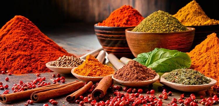 Los grandes beneficios de las especias
