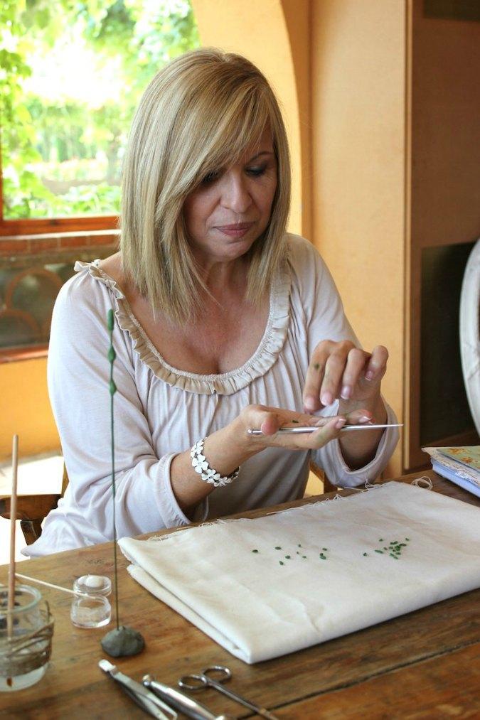 Flores artesanas, aglaya arte floral