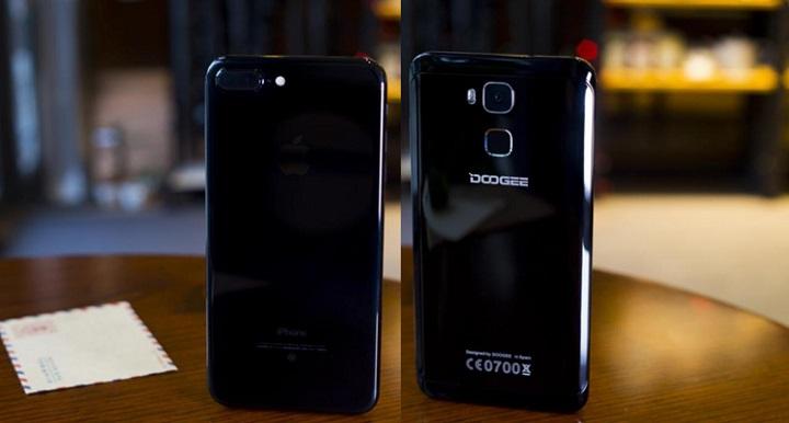 DOOGEE Y6 Piano Black iPhone 7 Plus 01 comparacion comparativa pantalla diseño acabado fabricacion