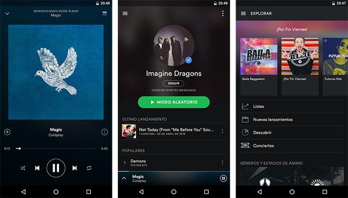 Spotify para Android