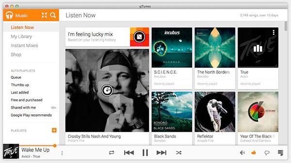 Gtunes Music para Android