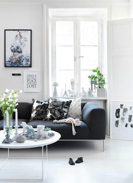 Decorar mesas bajas grandes