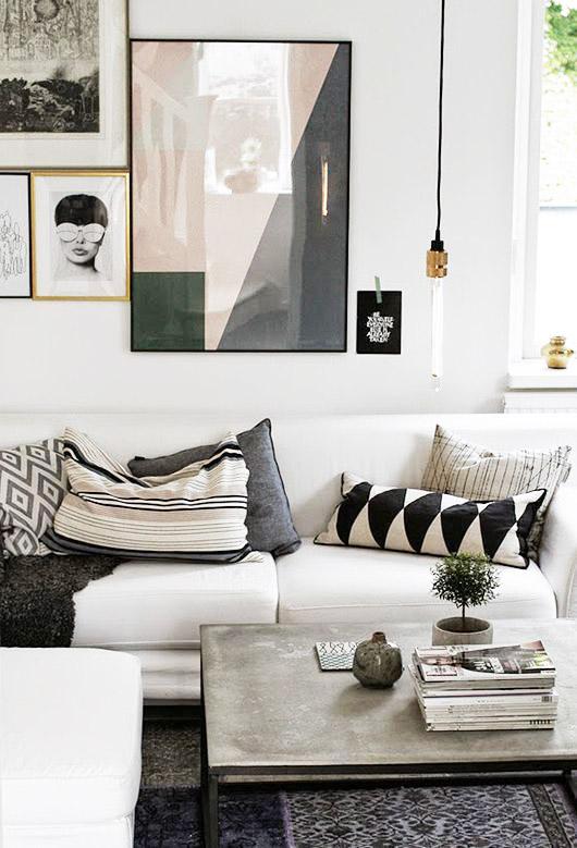 Decorar mesas bajas y auxiliares