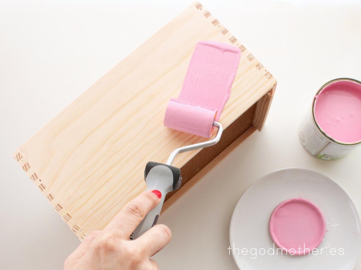 DIY centro mesa boda - cajas madera centro mesa1