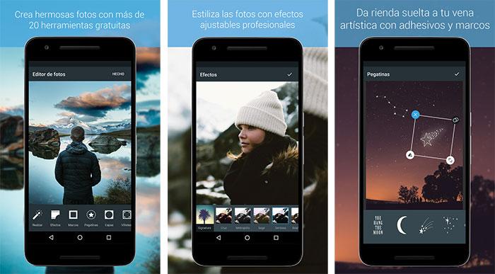 Editor de Fotos Aviary para Android
