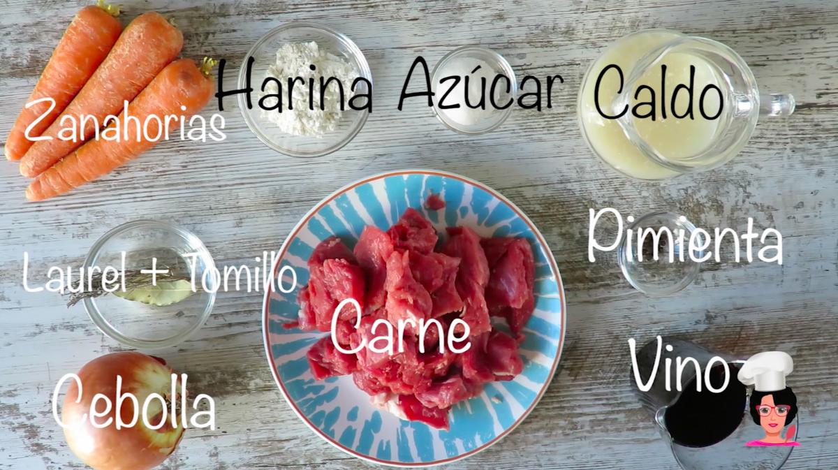 ingre estofado carne