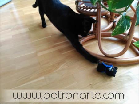 gato de crochet patrón gratis