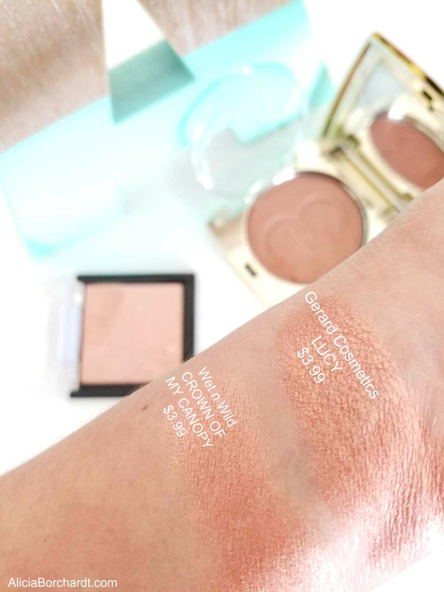 wet n wild crown of my canopy dupe lucy gerard cosmetics by Alicia Borchardt