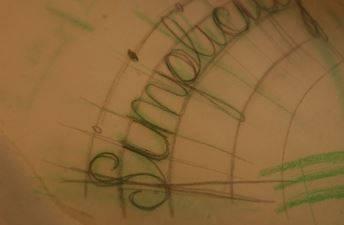 paso 5 para dibujar letras de tatuajes