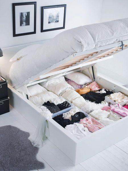 cama con canape para dormitorio pequeño