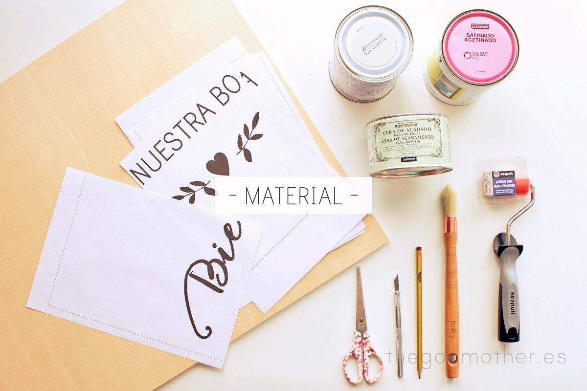 1 DIY CARTEL BIENVENIDA BODA