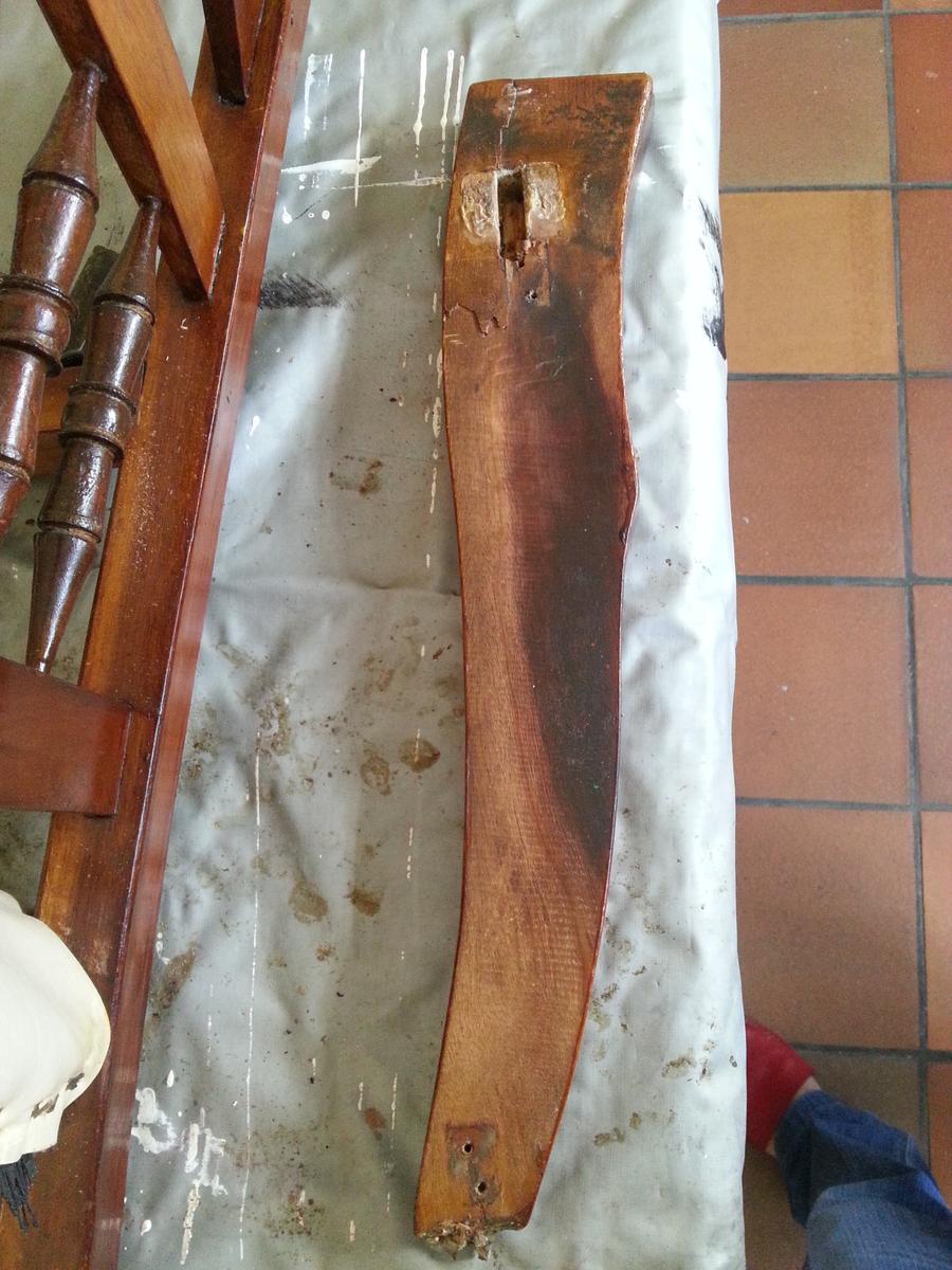 Restauracón butacas de madera