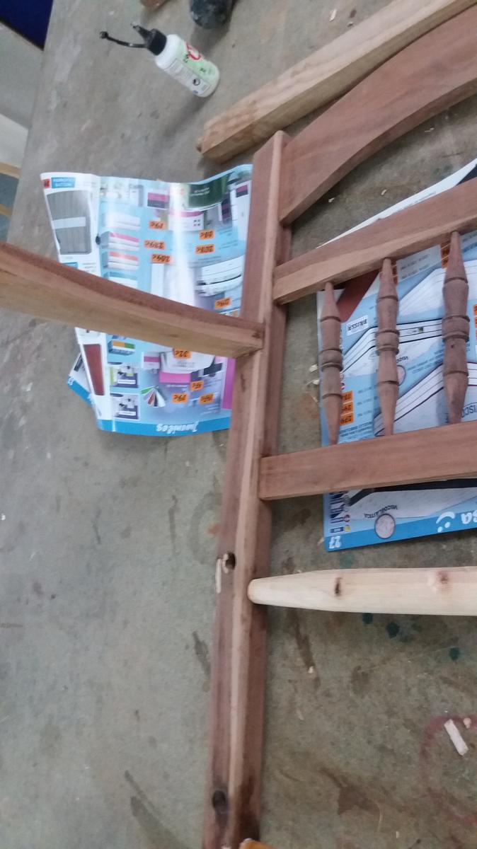 Restauracón butacas de madera