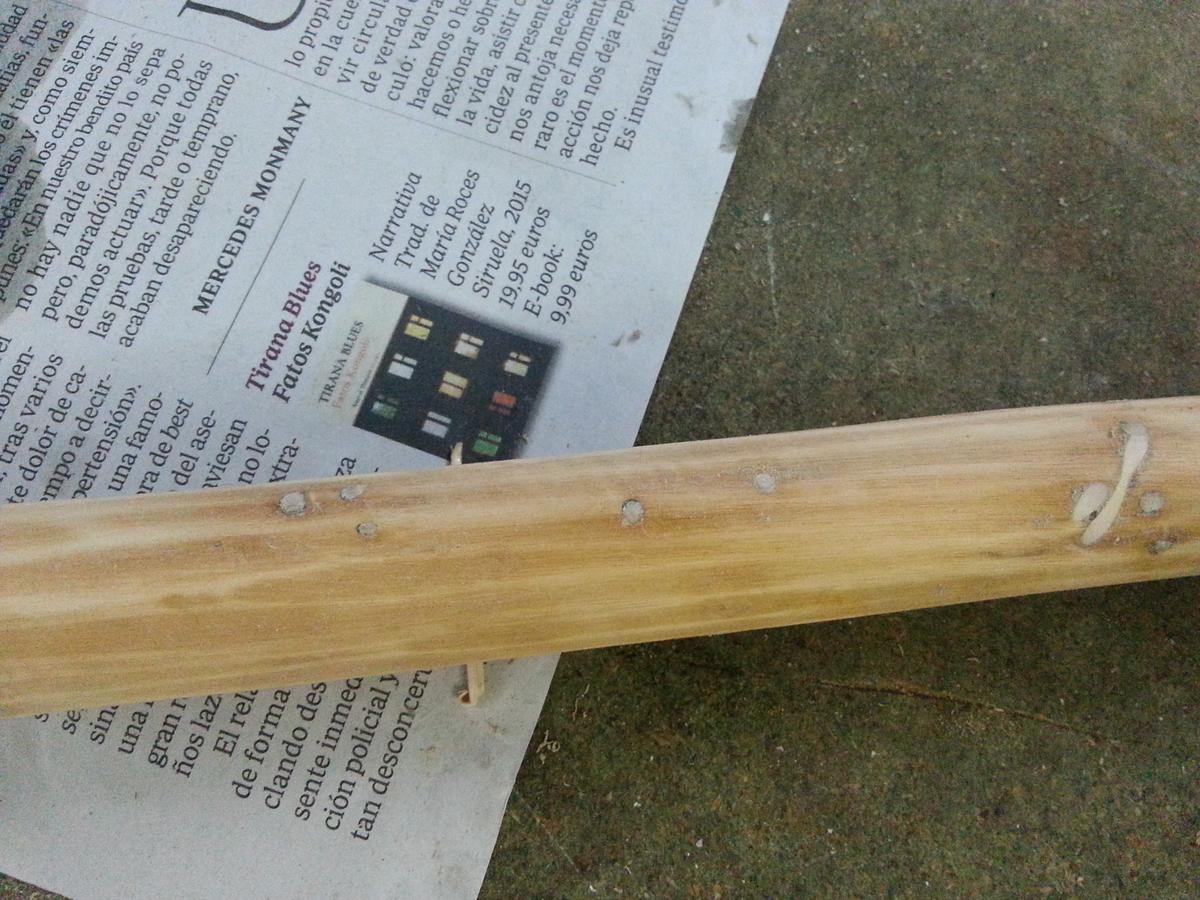 Restauracón butacas de madera