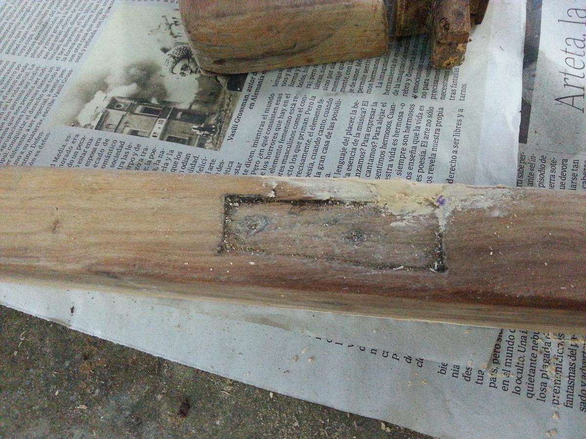 Restauracón butacas de madera