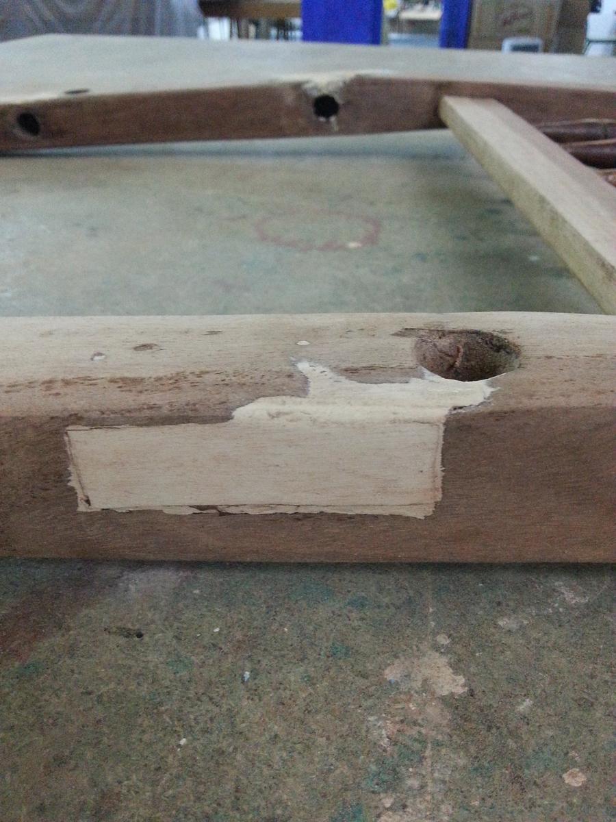 Restauracón butacas de madera