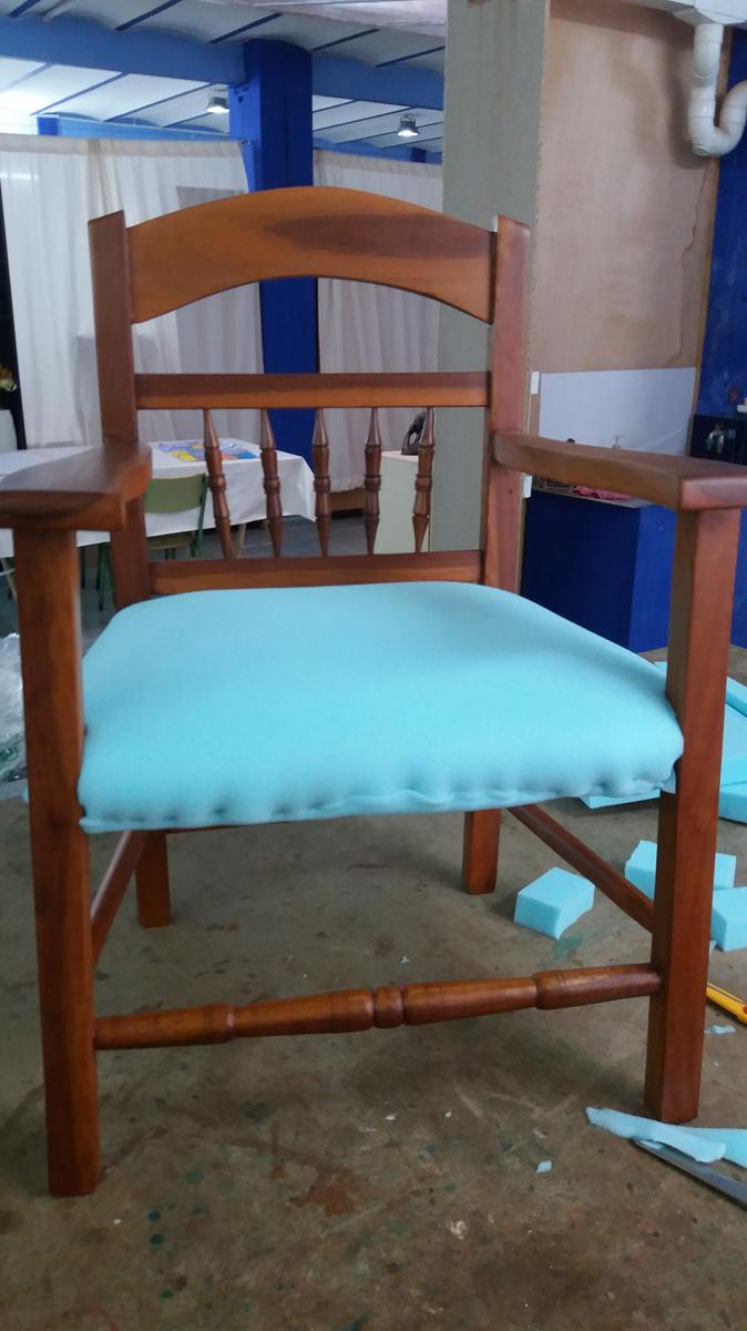 Restauracion butacas de madera