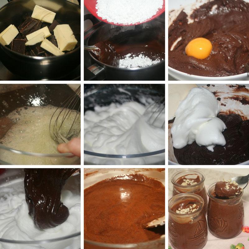 receta mousse de chocolate paso a paso