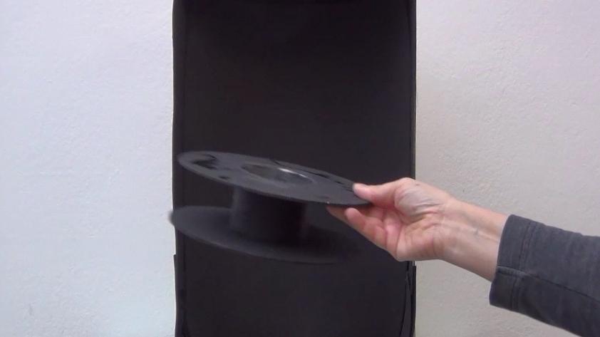 Base iluminada para pecera