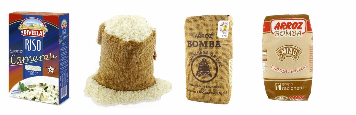 Tipos de arroz-Arroz Bomba