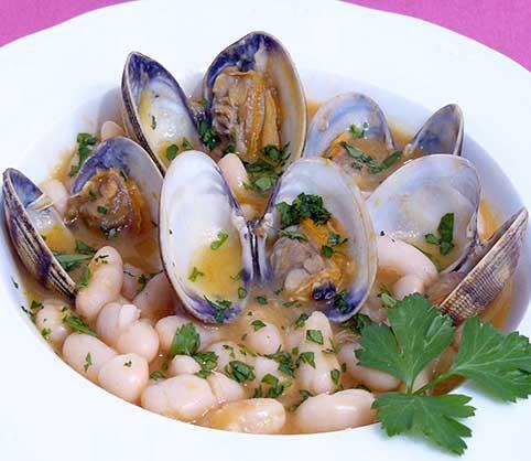 Arroz meloso con gambas y sepia