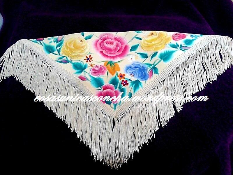 Mantón de Manila terminado
