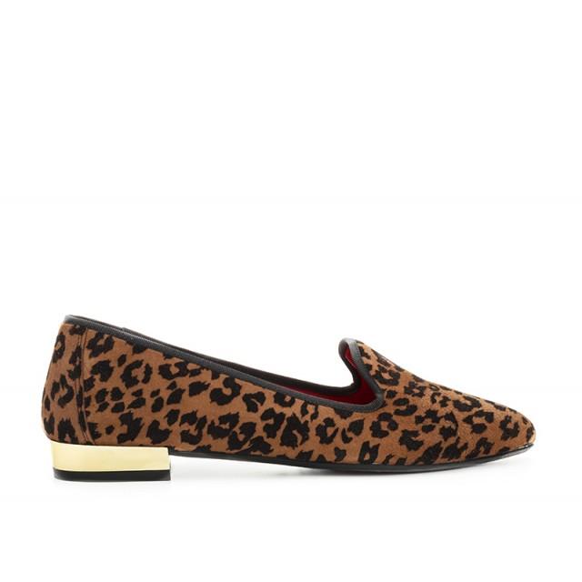 Slipper leopardo - Slipper para pies anchos en Lolita Blu