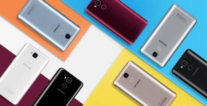 DOOGEE Y6 nuevos colores agatha red moonlight blue acabado diseño cámara