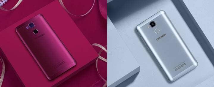 DOOGEE Y6 nuevos colores agatha red moonlight blue acabado diseño cámara