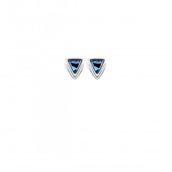 Pendientes para San Valentín - pendientes azules brillantes