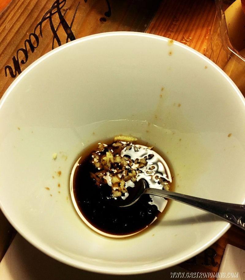 Pollo al vapor con jengibre