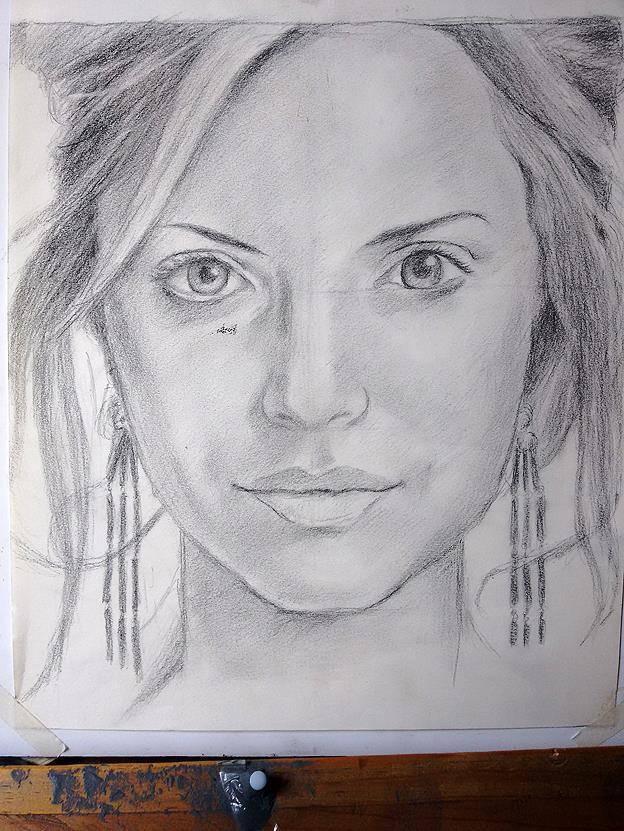 como dibujar una nariz de mujer