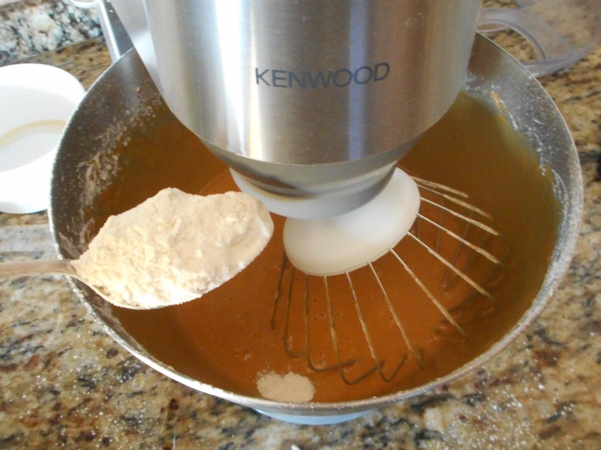 Dulce de leche magdalena