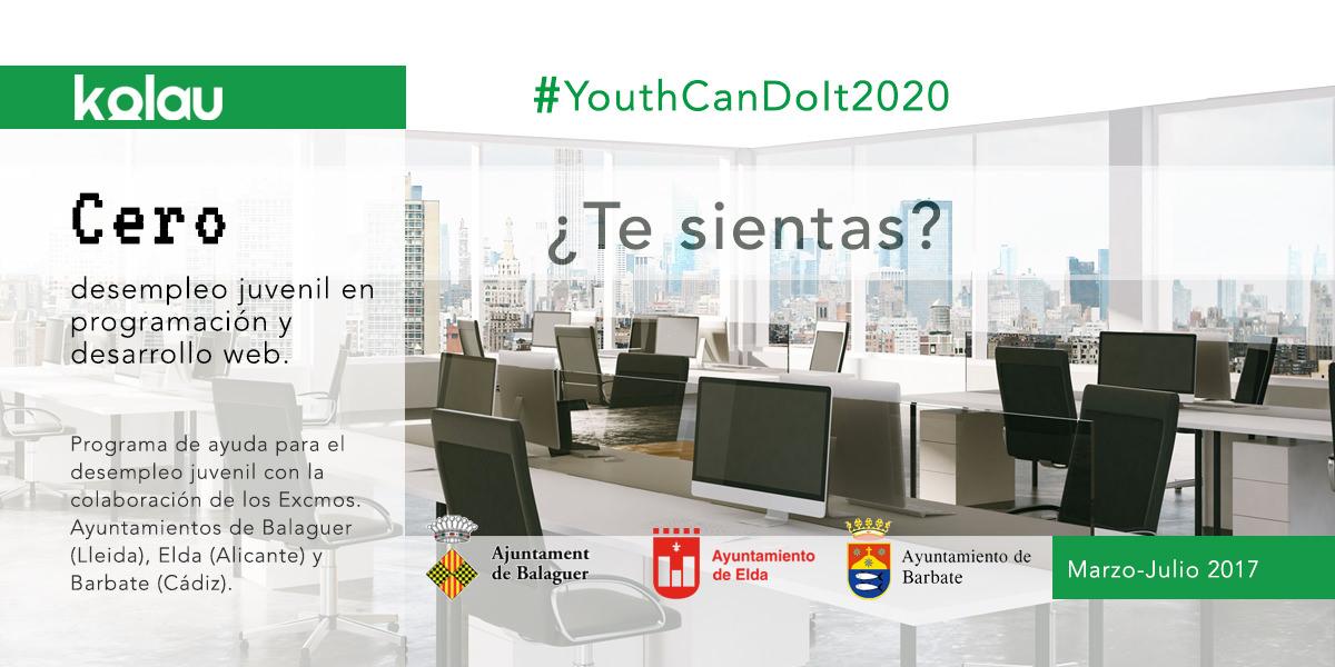 La startup Kolau lanza un programa inédito para formar a jóvenes desempleados en programación