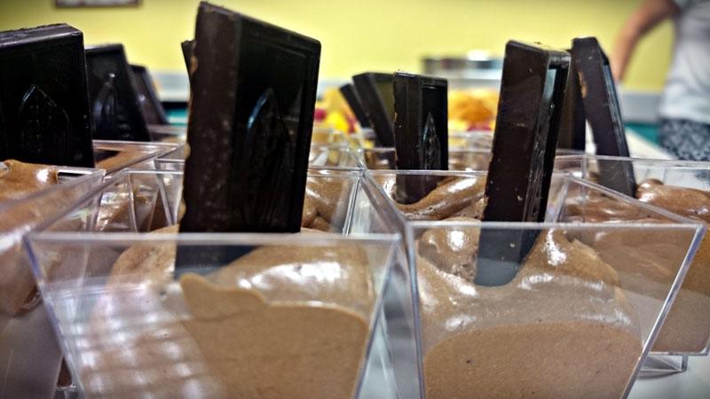 Receta de chocolate en mousse