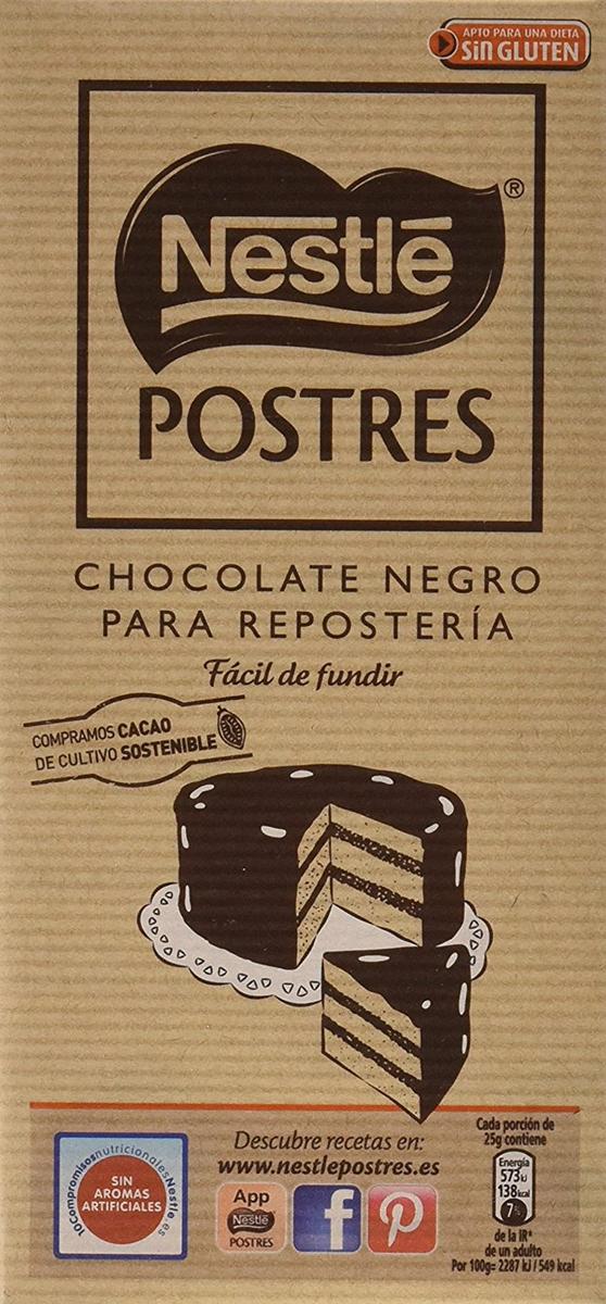 Comprar chocolate negro barato