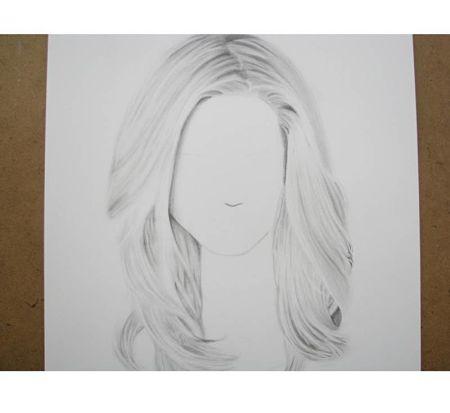 aprender a dibujar cabello liso o lacio