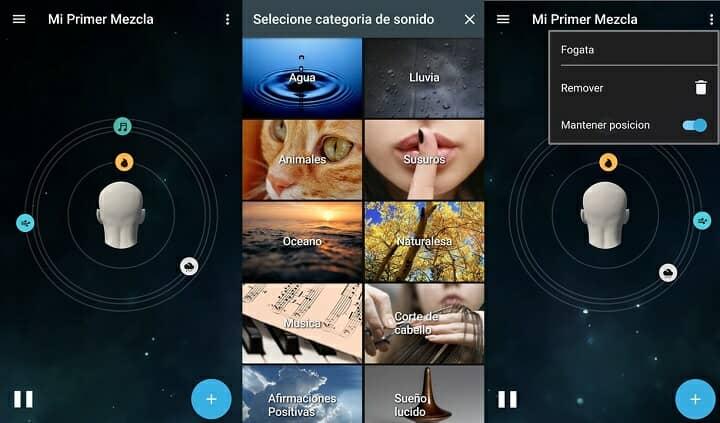 Sleep Orbit Estímulos auditivos 3D para Android relajacion tranquilidad sonidos ambientales