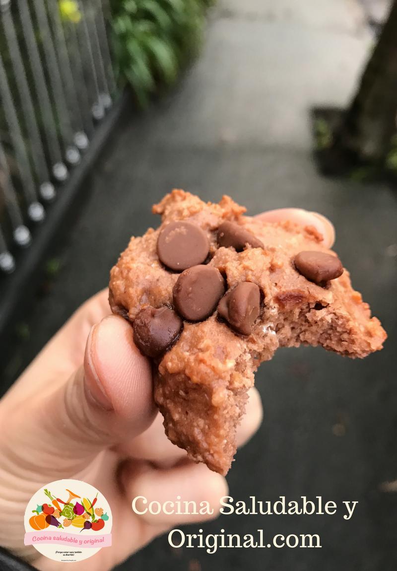 galletas con proteina de chocolate
